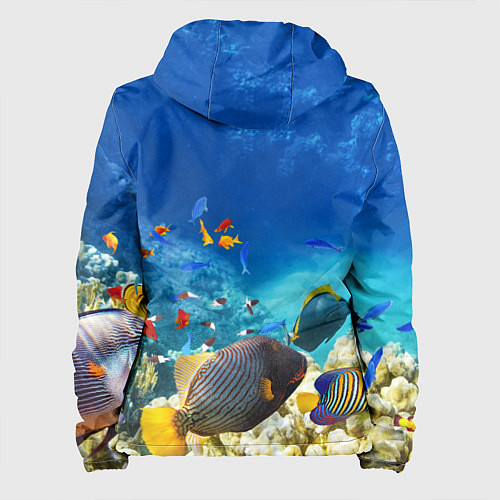 Женская куртка Морской мир / 3D-Черный – фото 2
