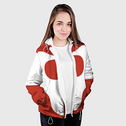 Куртка с капюшоном женская Костюм Омни-Мэна, цвет: 3D-белый — фото 2