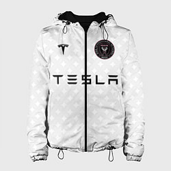 Куртка с капюшоном женская INTER MIAMI FC TESLA KIT, цвет: 3D-черный