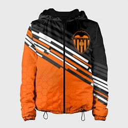 Куртка с капюшоном женская ФК ВАЛЕНСИЯ SPORT СПОРТ, цвет: 3D-черный