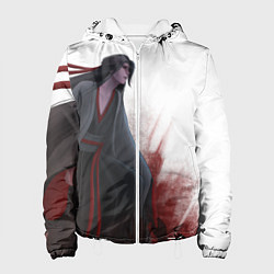 Куртка с капюшоном женская Магистр дьявольского культа, цвет: 3D-белый