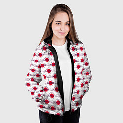 Куртка с капюшоном женская KARATE, цвет: 3D-черный — фото 2