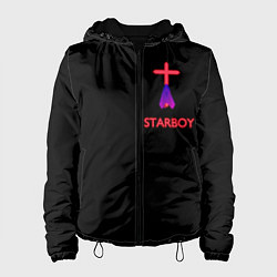 Куртка с капюшоном женская STARBOY - The Weeknd, цвет: 3D-черный