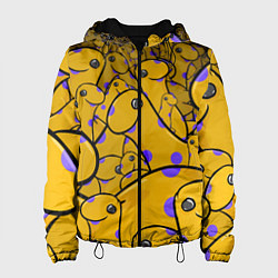 Куртка с капюшоном женская Nessy, цвет: 3D-черный