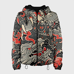 Женская куртка Китайский Дракон, China Dragon