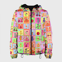 Куртка с капюшоном женская Хороший день, цвет: 3D-черный
