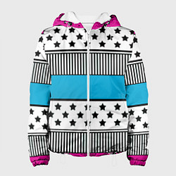 Женская куртка Молодежный современный узор