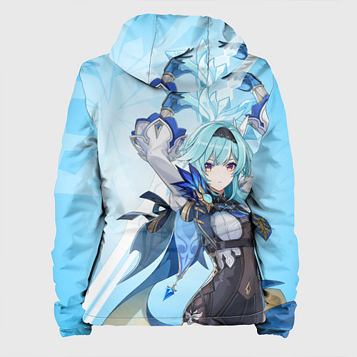 Женская куртка Genshin Impact, Эола / 3D-Черный – фото 2