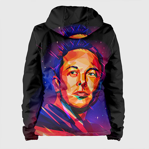 Женская куртка ElonMuskА НА ВАС НЕТ / 3D-Черный – фото 2