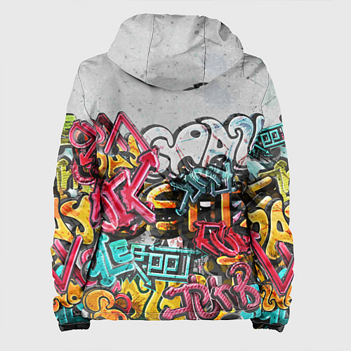 Женская куртка Graffiti on the wall / 3D-Черный – фото 2