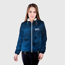 Куртка с капюшоном женская Ori Logo Ori and the Will of the Wisps Z, цвет: 3D-белый — фото 2