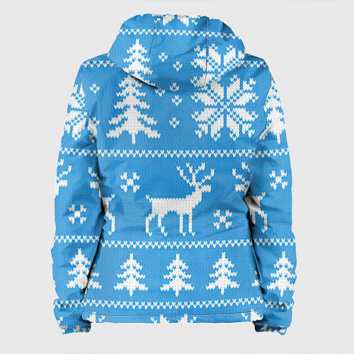 Женская куртка Зимняя ночь / 3D-Черный – фото 2