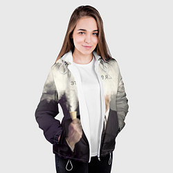 Куртка с капюшоном женская Это не я, цвет: 3D-белый — фото 2