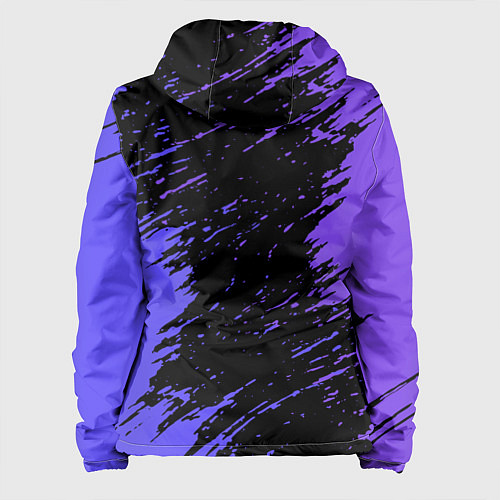 Женская куртка Geometry Dash / 3D-Черный – фото 2