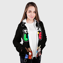 Куртка с капюшоном женская Toca Life: Friends, цвет: 3D-белый — фото 2