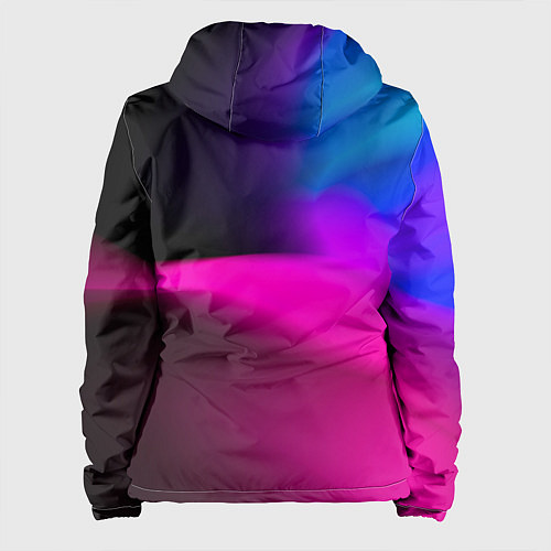 Женская куртка Роблокс лого х эмблема / 3D-Черный – фото 2