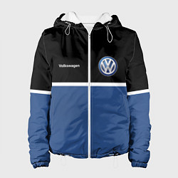 Куртка с капюшоном женская VW Два цвета, цвет: 3D-белый