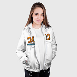 Куртка с капюшоном женская 2022 загрузка, цвет: 3D-белый — фото 2