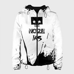 Куртка с капюшоном женская Noize MC Нойз МС 1, цвет: 3D-черный