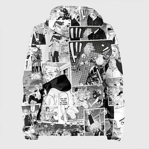 Женская куртка Токийские мстители манга / 3D-Черный – фото 2
