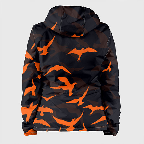 Женская куртка Стая Воронов / 3D-Черный – фото 2