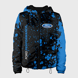 Куртка с капюшоном женская FORD PERFORMANCE - Краска, цвет: 3D-черный