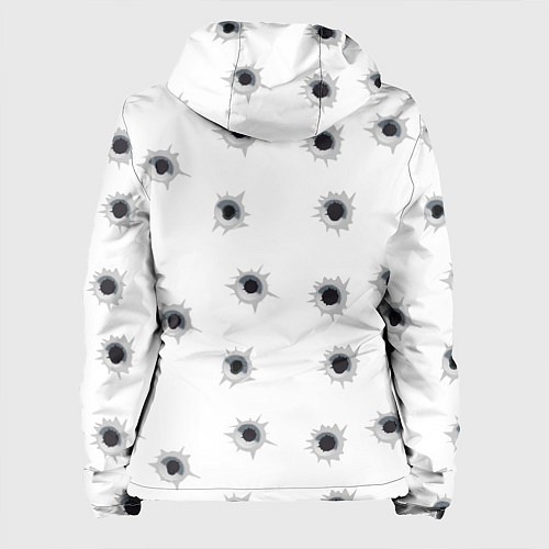 Женская куртка Wormsчервяки / 3D-Черный – фото 2