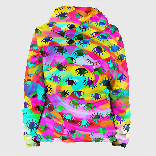 Женская куртка Психоделические взгляды / 3D-Черный – фото 2