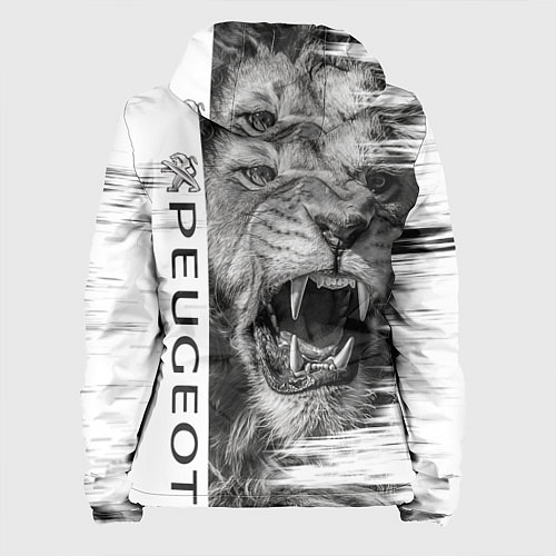 Женская куртка Peugeotlion / 3D-Черный – фото 2