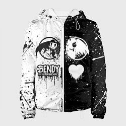 Женская куртка BLACK AND WHITE BENDY AND THE INK MACHINE