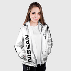 Куртка с капюшоном женская Nissan ниссан,, цвет: 3D-белый — фото 2