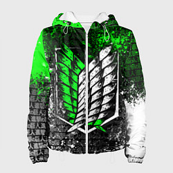 Куртка с капюшоном женская РАЗВЕД КОРПУС ЗЕЛЕНЫЙ 4 СЕЗОН, цвет: 3D-белый