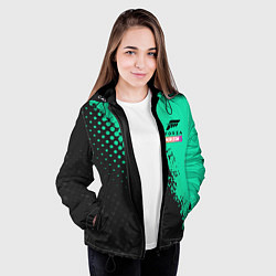 Куртка с капюшоном женская Forza Horizon 5 Форза Хорайзен, цвет: 3D-черный — фото 2
