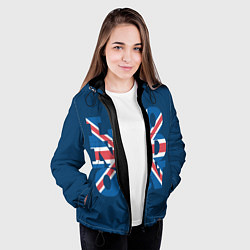 Куртка с капюшоном женская LONDON Лондон, цвет: 3D-черный — фото 2
