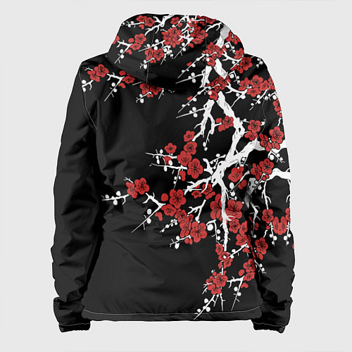 Женская куртка Корпус бойни демонов / 3D-Черный – фото 2