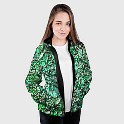 Куртка с капюшоном женская Fashion pattern 2025, цвет: 3D-черный — фото 2