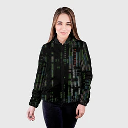 Куртка с капюшоном женская Shutdown, цвет: 3D-черный — фото 2
