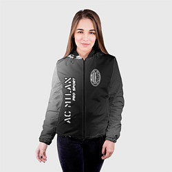 Куртка с капюшоном женская AC MILAN AC Milan Pro Sport, цвет: 3D-черный — фото 2