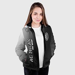 Куртка с капюшоном женская AC MILAN AC Milan Pro Sport, цвет: 3D-черный — фото 2