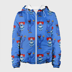 Куртка с капюшоном женская Хагги Вагги doll догнали тебя, цвет: 3D-белый