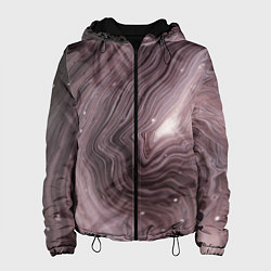 Куртка с капюшоном женская Не перемешанные краски abstraction, цвет: 3D-черный