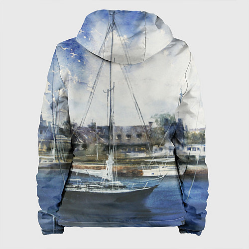 Женская куртка Во французской гавани / 3D-Черный – фото 2