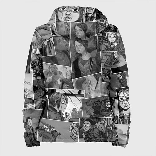 Женская куртка The last of us comix / 3D-Черный – фото 2