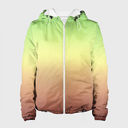 Женская куртка Градиент Фисташки Gradient