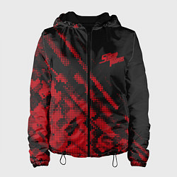 Куртка с капюшоном женская Starship Troopers Mini logo, цвет: 3D-черный