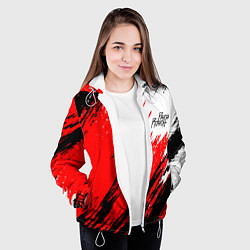 Куртка с капюшоном женская Papa roach RBW Grunge Mini Logo, цвет: 3D-белый — фото 2