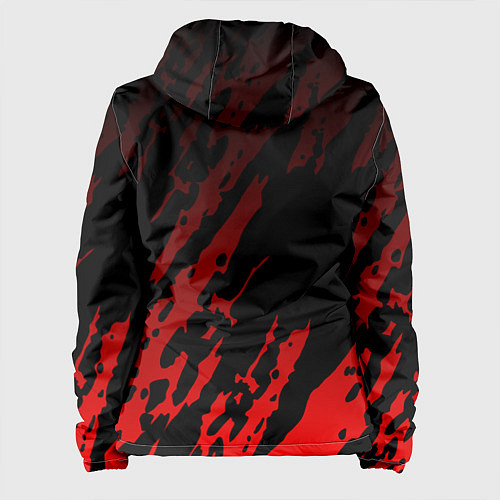 Женская куртка БЕРСЕРК : Белое клеймо жертвы / 3D-Черный – фото 2