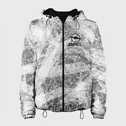 Куртка с капюшоном женская Opel - sport, цвет: 3D-черный