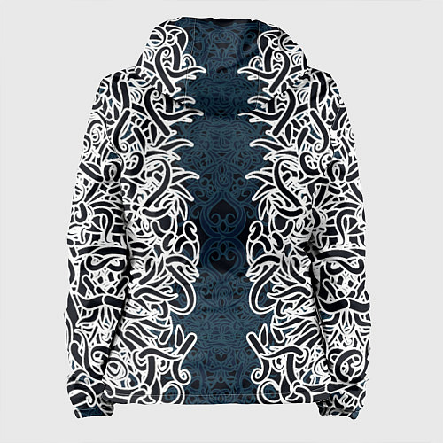 Женская куртка Белый шум / 3D-Черный – фото 2