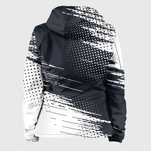 Женская куртка Breaking benjamin абстракция / 3D-Черный – фото 2